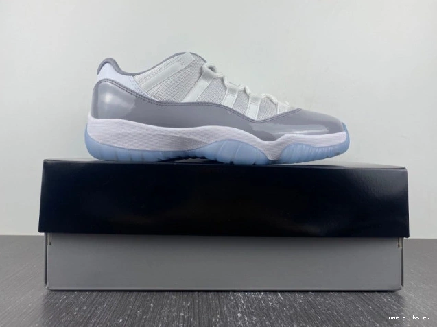 Rep Onekick Low Air AV2187-140 Jordan Grey 11 Cement 0822